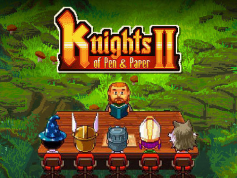 Knights of Pen and Paper 2 sur iOS