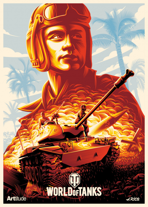 World of Tanks fête ses 4 ans avec ARTtitude en faisant gagner quatre posters exclusifs