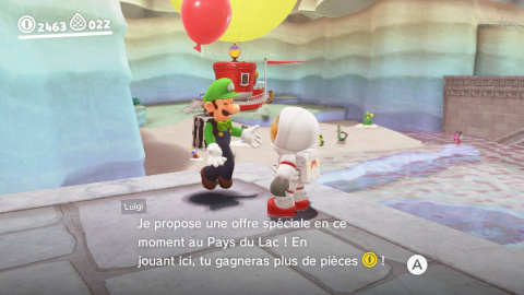 La chasse aux ballons : le nouveau jeu en ligne de Luigi 
