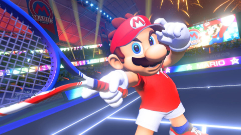 Confinement : Mario Tennis Aces au coeur d'un tournoi composé de célébrités et de sportifs