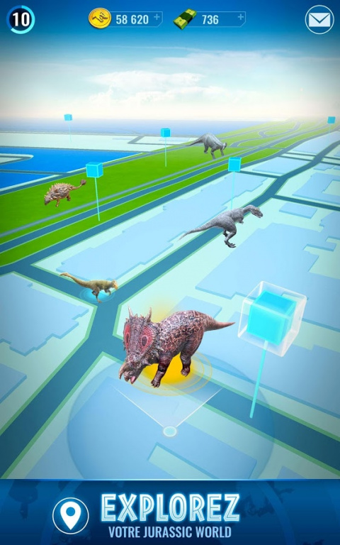 Jurassic World Alive : l'application en réalité augmentée est disponible