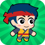 Super Ninja Boy Run sur iOS