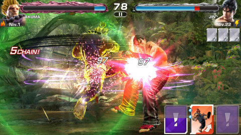 Tekken Mobile : Akuma et Jin Kazama disponibles