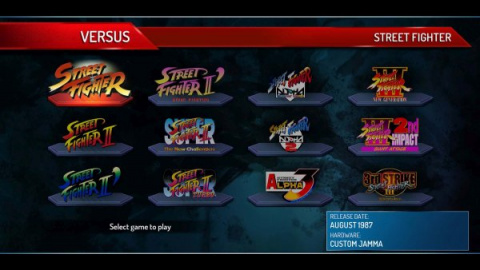 Street Fighter 30th Anniversary : les modes Versus et Entraînement montrés en images