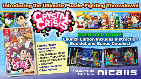 Crystal Crisis : un puzzle-game crossover entre les personnages d'Osamu Tezuka et de Nicalis