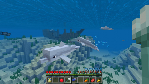 Minecraft : l'Update Aquatic se déploie en partie sur nos machines