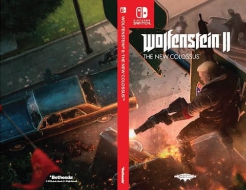 Wolfenstein II : des images tirées de la version Switch et trois jaquettes alternatives