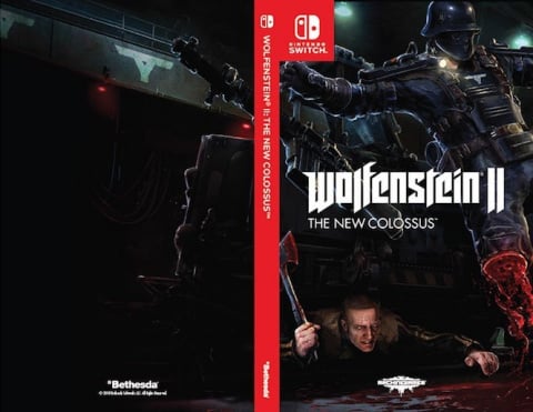 Wolfenstein II : des images tirées de la version Switch et trois jaquettes alternatives