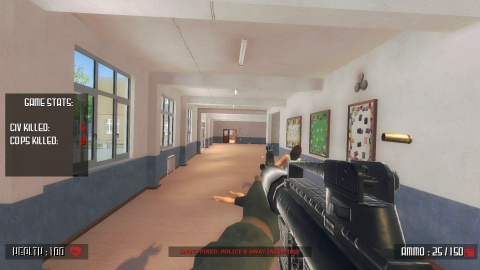 Active Shooter : la simulation de tuerie de masse dans un lycée a été bannie de Steam