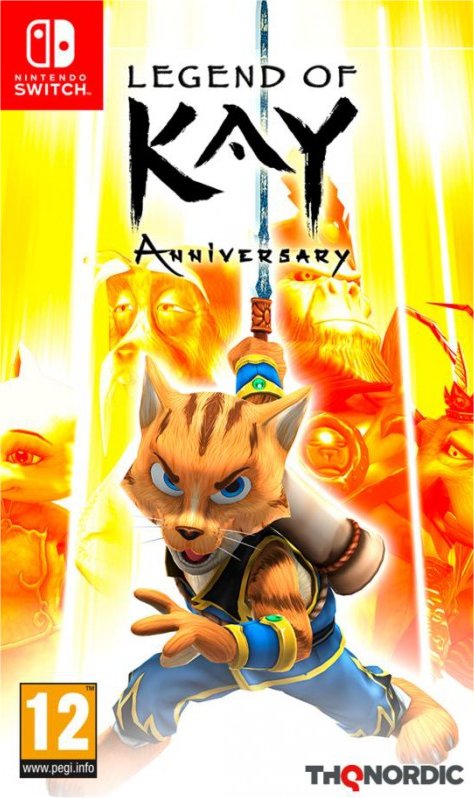 Legend of Kay Anniversary sur Switch