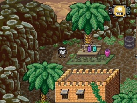 Kingdoms of the Dump : incarnez le chevalier-poubelle dans un RPG au style SNES