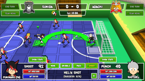 Ganbare! Super Strikers, un jeu de foot façon tactical-RPG