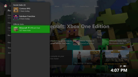 Xbox Game Pass : un menu dédié ajouté sur Xbox One