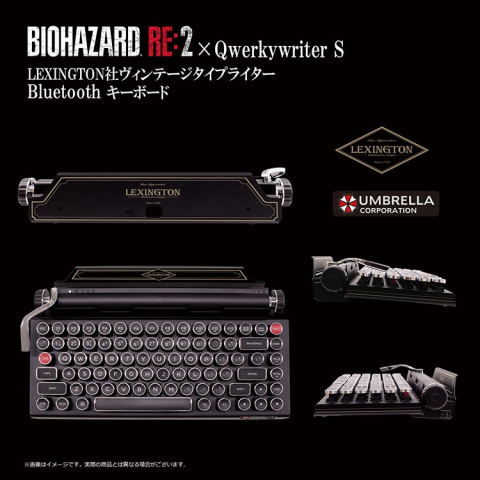 Resident Evil 2 Remake : Un clavier mécanique aux couleurs du jeu