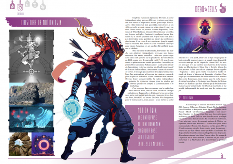 The Heart of Dead Cells : Un ouvrage mi-artbook, mi-making-of chez Third Editions