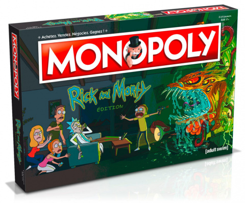 Monopoly : Une version française de l'édition Rick & Morty annoncée