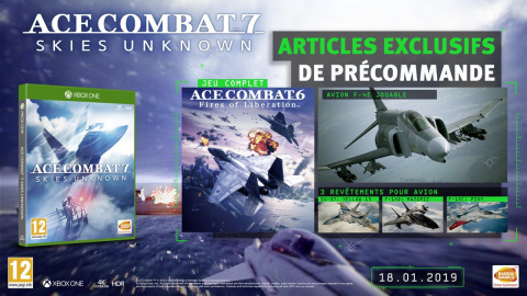 Ace Combat 7 : les bonus de précommande et le Season Pass dévoilés