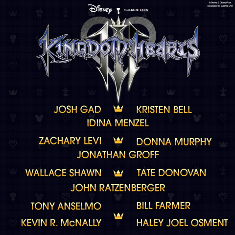 Kingdom Hearts III : le casting du doublage anglais dévoilé en partie