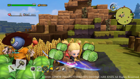 Dragon Quest Builders 2 : des détails sur l'agriculture