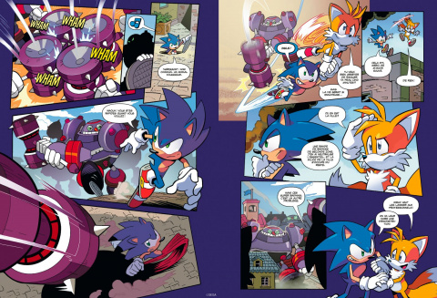 Une bande dessinée Sonic déboule le 25 octobre chez Mana Books
