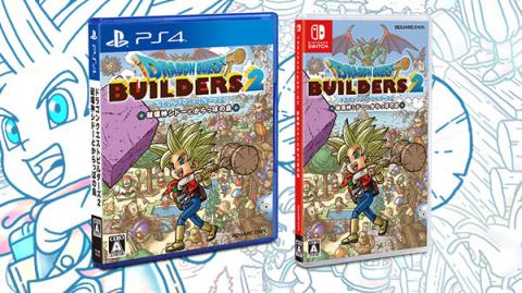 Dragon Quest Builders 2 montre sa jaquette officielle