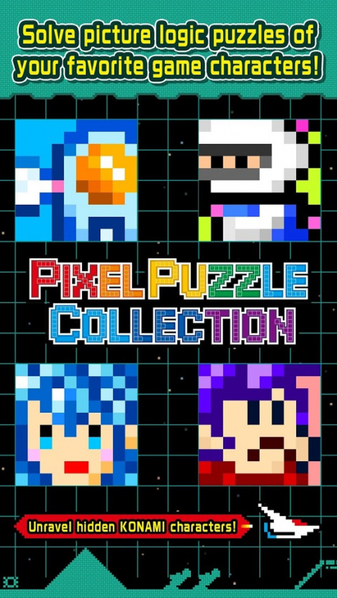 Konami regroupe des centaines de casse-têtes avec Pixel Puzzle Collection sur iOS et Android