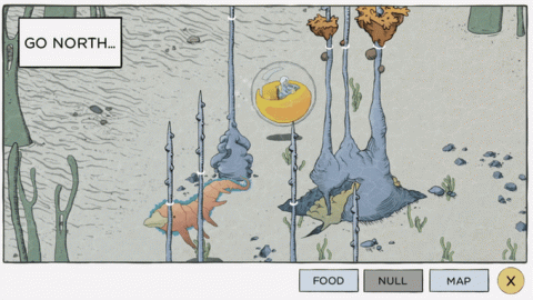 Aquamarine, un jeu d'exploration inspiré par le style de Moebius en quête de financement