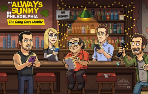 It's Always Sunny in Philadelphia : The Gang Goes Mobile sur iOS