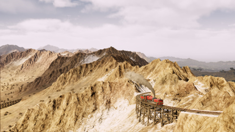 Railway Empire traverse la Cordillère des Andes dans un nouveau DLC