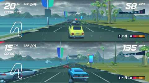 Horizon Chase Turbo : une démo PC / PS4 pour le jeu de course arcade