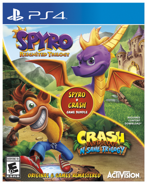 Un pack Spyro et Crash listé chez plusieurs revendeurs