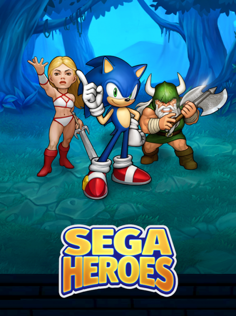 SEGA Heroes : un puzzle-game mobile qui réunit Sonic, Golden Axe, Streets of Rage...