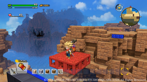 Dragon Quest Builders 2 : Des images de Materials Island