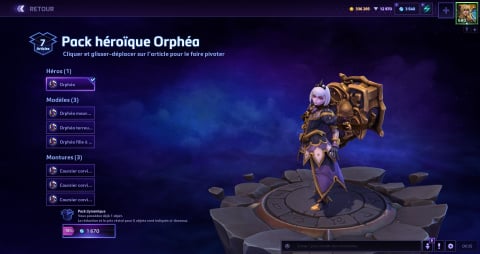 Heroes of the Storm : Orphéa fait son entrée dans le Nexus