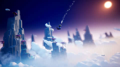 Omno : un jeu d'exploration / puzzle contemplatif qui fend les nuages 