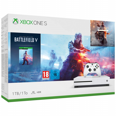Black Friday : Pack Xbox One S 1 To Battlefield V - Edition Deluxe à 199€
