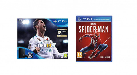 Black Friday : PS4 500 Go + Spider-Man + FIFA 18 à 269,99€