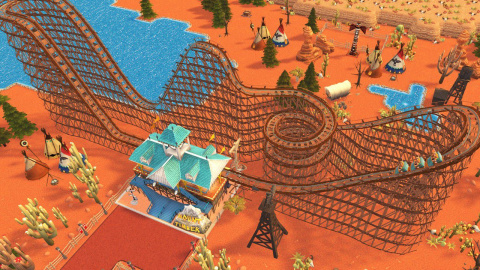 RollerCoaster Tycoon Adventures fait un tour sur l'Epic Games Store 