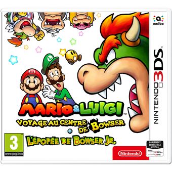 Mario & Luigi : Voyage au centre de Bowser + L'épopée de Bowser Jr sur 3DS