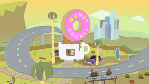 Donut County sur Switch