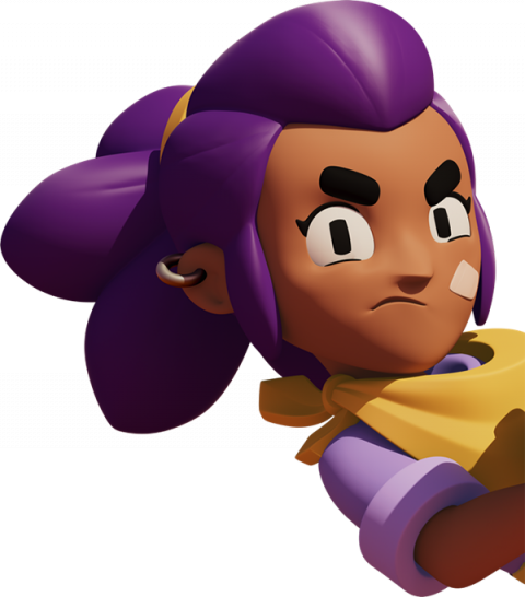 Shelly Astuces Et Guides Brawl Stars Jeuxvideo Com - dessin personnage brawl star chely