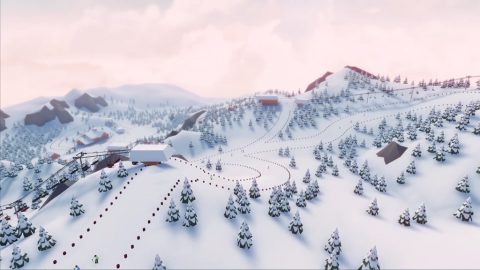Snowtopia : un jeu de gestion en haute montagne
