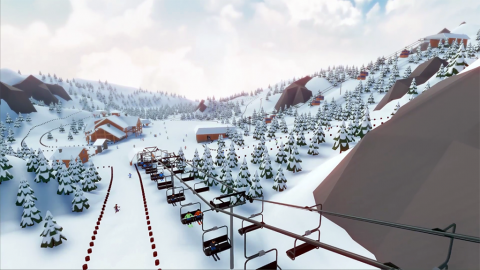 Snowtopia : un jeu de gestion en haute montagne