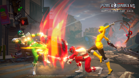 Power Rangers : Battle for the Grid annoncé sur consoles et PC