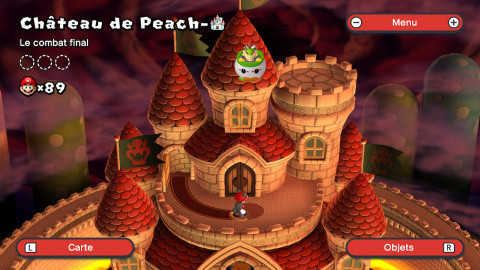 Château de Peach (1er Étage) : Le combat final