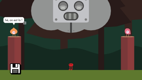 Premier robot, la forêt