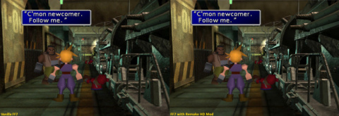 Final Fantasy VII : un mod apporte un coup de neuf aux décors de fond