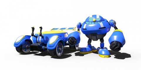 Team Sonic Racing : la Team Eggman et le circuit Doctor's Mine se montrent
