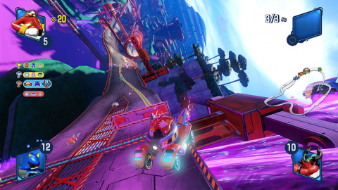 Team Sonic Racing : la Team Eggman et le circuit Doctor's Mine se montrent
