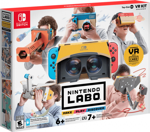 La Switch se met à la VR avec le Nintendo Labo Toy-Con 04 VR Kit